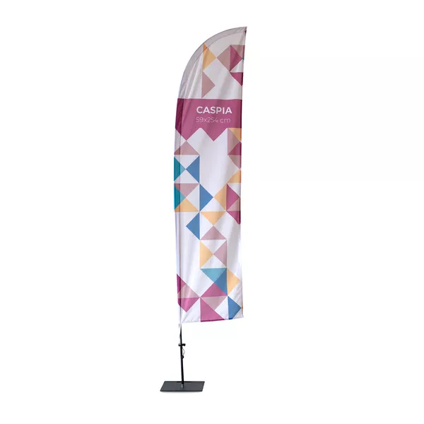 Flaga Caspia M 60x255cm