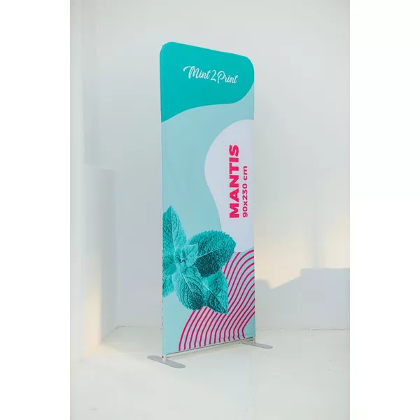 Mantis Stand, Single-Sided Graphic - 120x225cm