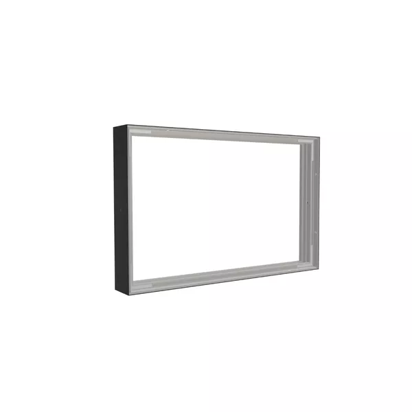 78x50cm - ściana nad drzwiami Modularico M100, profil czarny