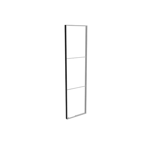 100x380cm - sufit Modularico M100LED, profil czarny