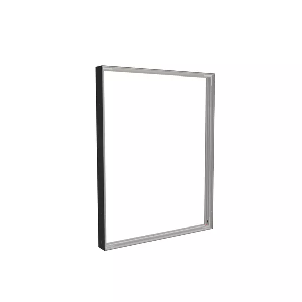 98x125cm - ściana Quadro Modularico M100, profil czarny