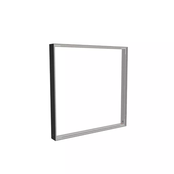 100x100cm - ściana Quadro Modularico M100, profil czarny