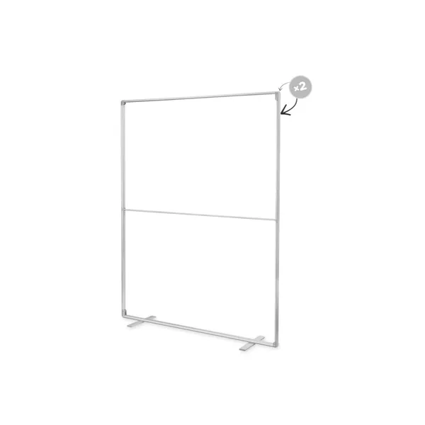 120x250cm - stand Smart Frame QUICK, grafika jednostronna Decor 210