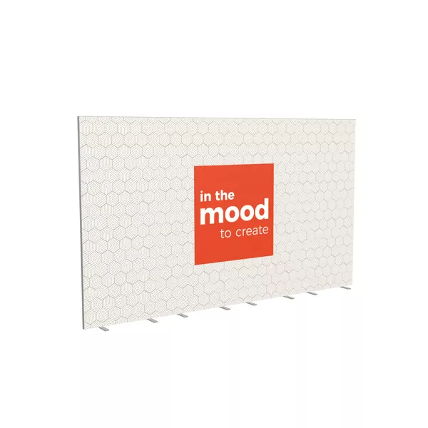 400x230cm - stand Smart Frame QUICK, 4x100cm, grafika jednostronna Decor 210
