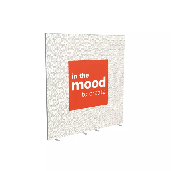 240x250cm - stand Smart Frame QUICK, 2x120cm, grafika jednostronna Decor 210