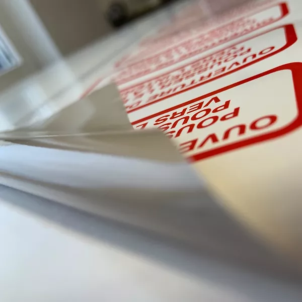 100x100cm - Polymeric film, UV Gel printing, adhesive for difficult surfaces, matt laminate - cut to size