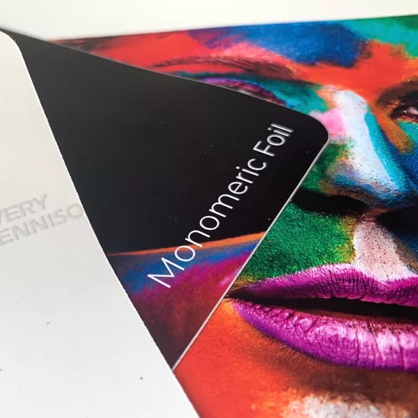 100x100cm - Monomeric vinyl white gloss, grey channel adhesive, UV Gel printing - cut to size