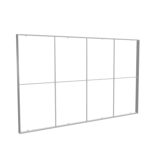 500x300cm - ścienna rama S150D LED, profil srebrny