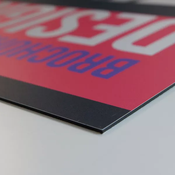 Dibond biało-surowy 3mm, druk UV - cięcie do formatu