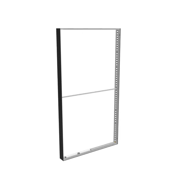 150x270cm - sufit Modularico M150LED, profil czarny