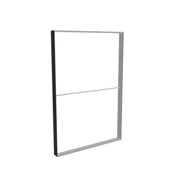 185x270cm - sufit Modularico M150, profil czarny