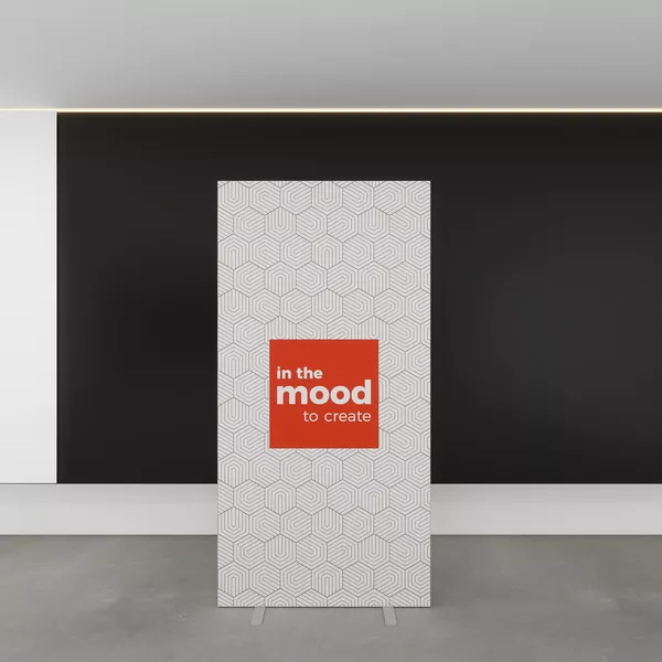 100x200cm - ścianka QUICK SEG, grafika jednostronna Decor 210