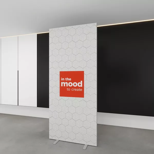 100x230cm - Smart Frame QUICK stand, single-sided graphic Decor 210