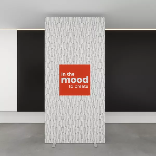 120x250cm - stand Smart Frame QUICK, grafika jednostronna Decor 210