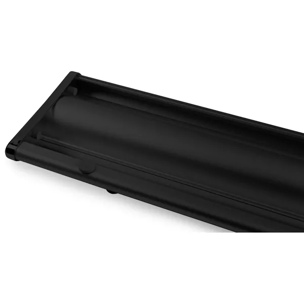 Roll-up Meles Black 85cm, grafika Blockout Whiteback