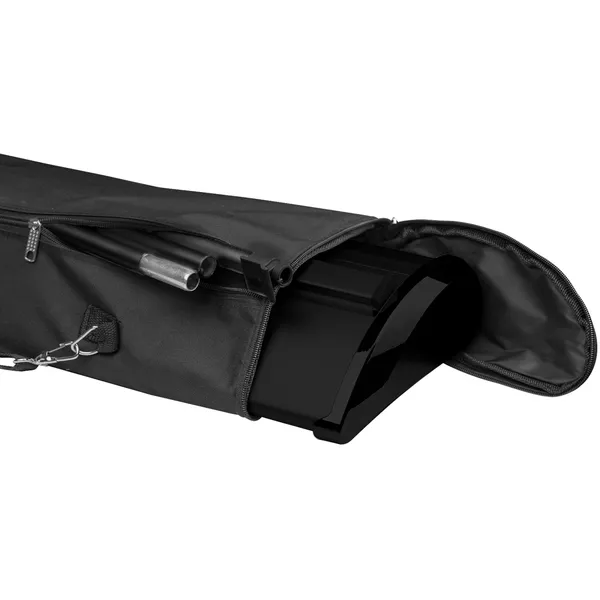 Roll-up Meles Black 100cm, grafika Blockout Grayback