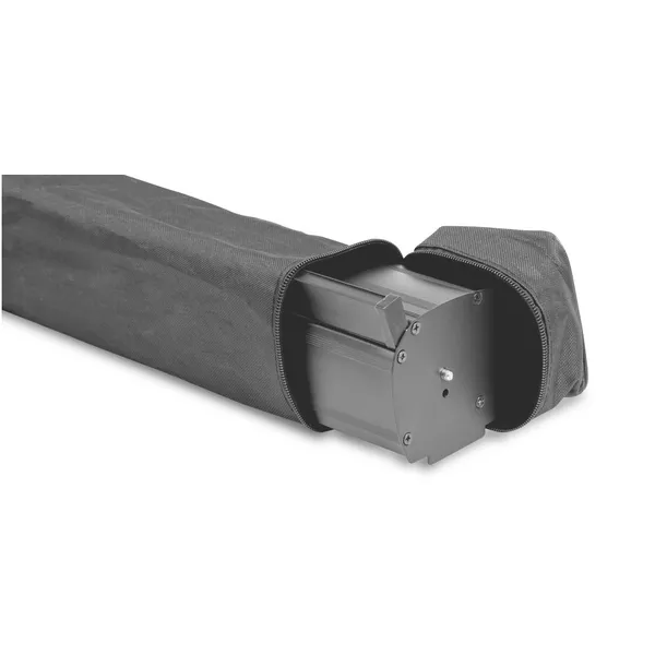 Roll-up Corvus Black 100cm, grafika Blockout Whiteback