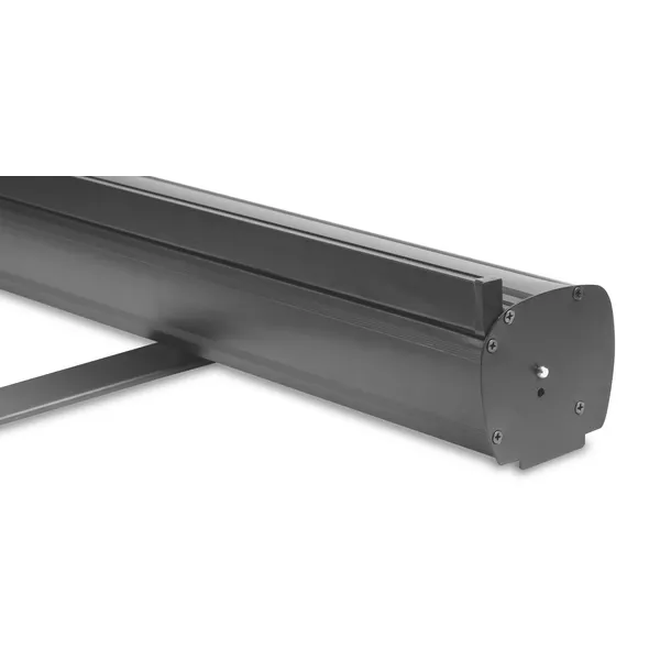 Roll-up Corvus Black 100cm, grafika Blockout Whiteback