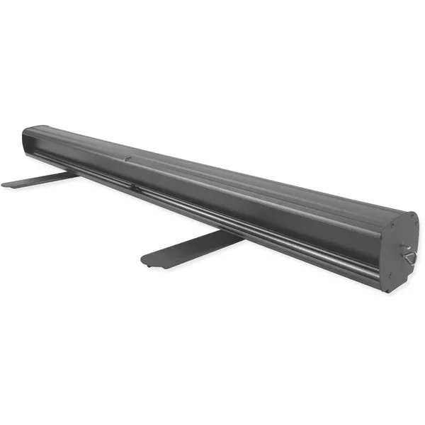 Roll-up Corvus Black 100cm, grafika Blockout Whiteback