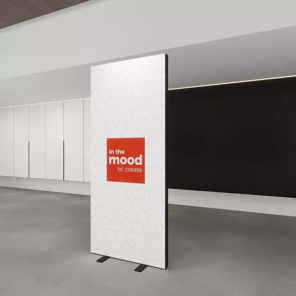 Stand Smart Frame GO LED - 100x200 cm, double-sided graphic Samba ST [CLONE] [CLONE] [CLONE] [CLONE]