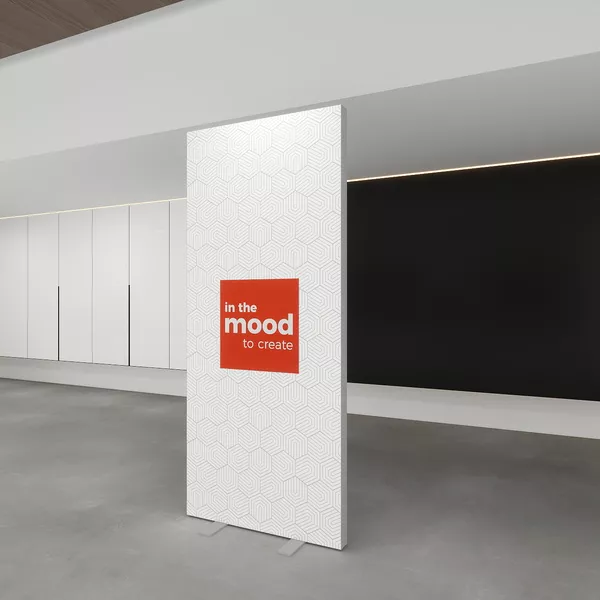Stand Smart Frame GO LED - 100x200 cm, double-sided graphic Samba ST [CLONE]