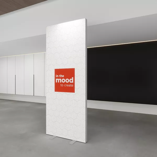 Stand Smart Frame GO LED - 100x200 cm, double-sided graphic Samba ST [CLONE] [CLONE]