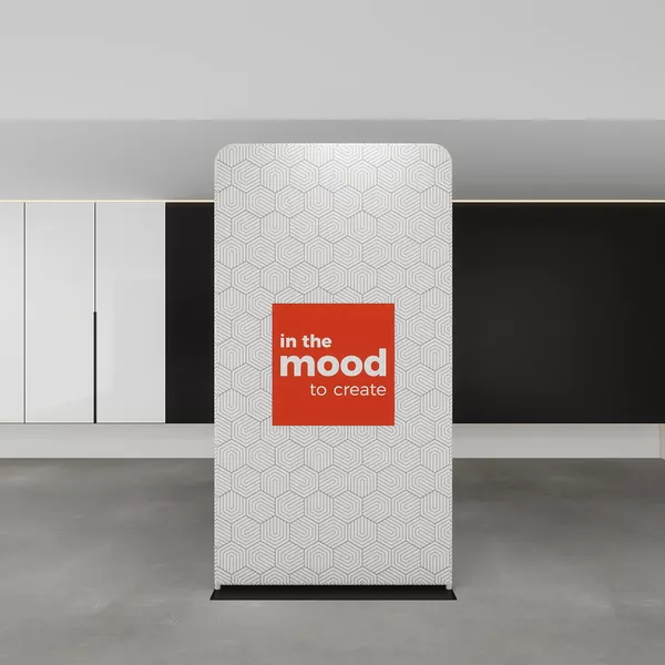 Stand Plate, grafika jednostronna - 120x230cm