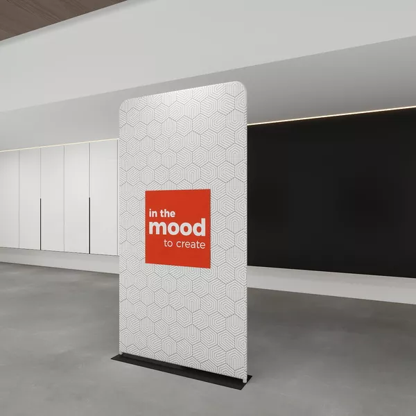 Stand Plate - 120x230 cm, single-sided graphic