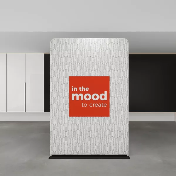 Stand Plate, grafika dwustronna - 150x230cm