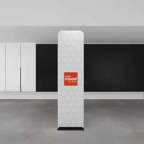 Stand Plate, grafika jednostronna - 60x230cm