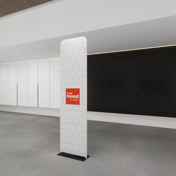 Stand Plate - 60x230 cm, single-sided graphic