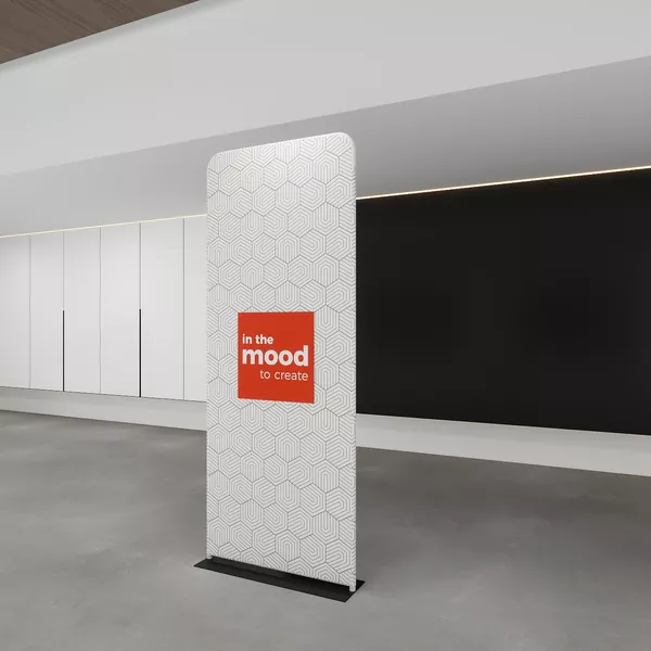 Stand Plate - 90x230 cm, single-sided graphic