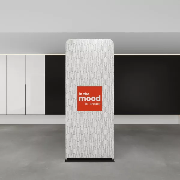 Stand Plate, grafika dwustronna - 90x230cm