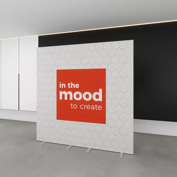 240x200cm - Smart Frame QUICK stand, 2x120cm, single-sided graphic Decor 210 [CLONE] [CLONE]