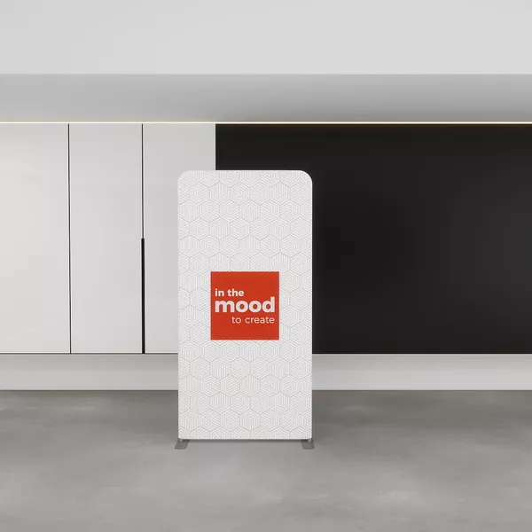 100x200cm - stand Mantis, grafika jednostronna