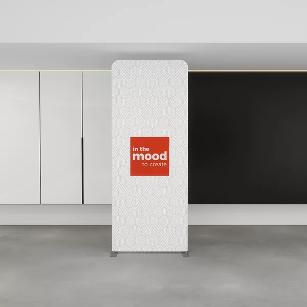 100x250cm - stand Mantis, grafika jednostronna