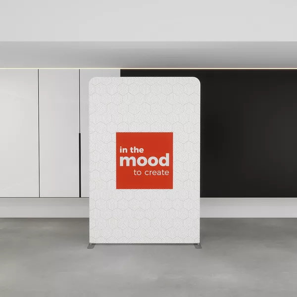 150x225cm - Mantis stand, single-sided graphic
