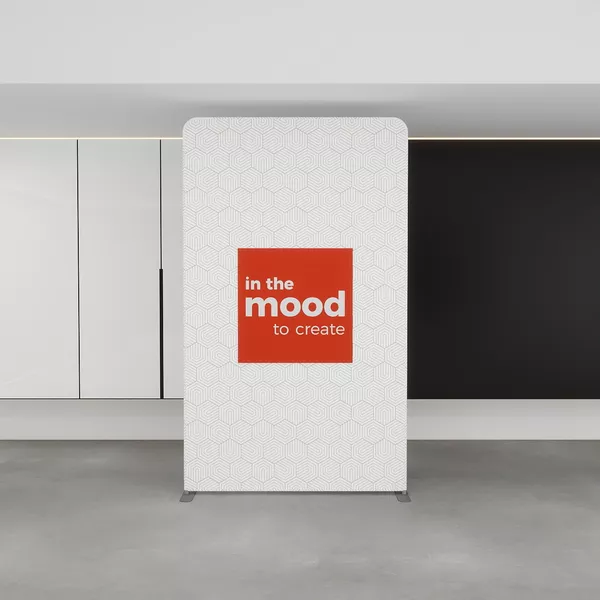 150x250cm - stand Mantis, grafika jednostronna