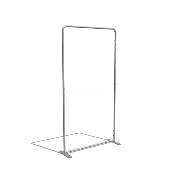 120x225cm - stand Mantis, grafika dwustronna