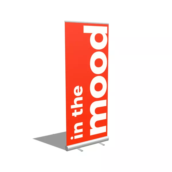 Roll-up Caiman 85cm, grafika Blockout Whiteback