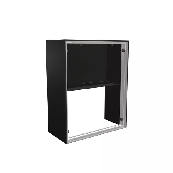 80x100cm - lada Modularico M100LED zamykana, czarna