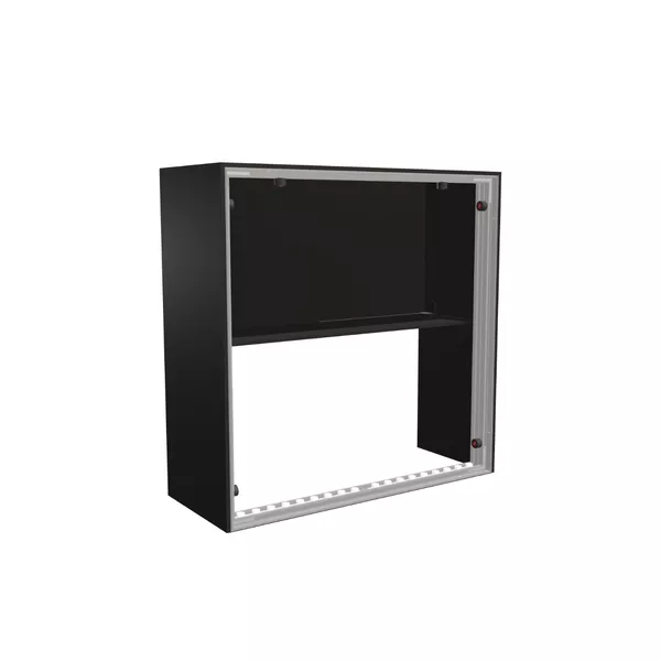 100x100cm - lada Modularico M100LED zamykana, czarna