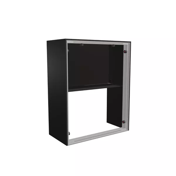 80x100cm - lada Modularico M100 zamykana, czarna