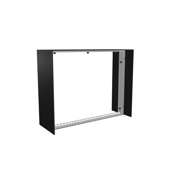 140x110cm - lada Modularico M100LED, wysoka dwustronna, czarna
