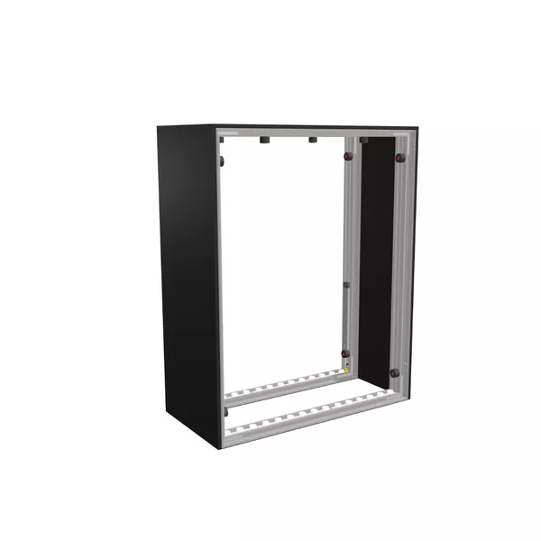 80x100cm - lada Modularico M100LED dwustronna pełna, czarna