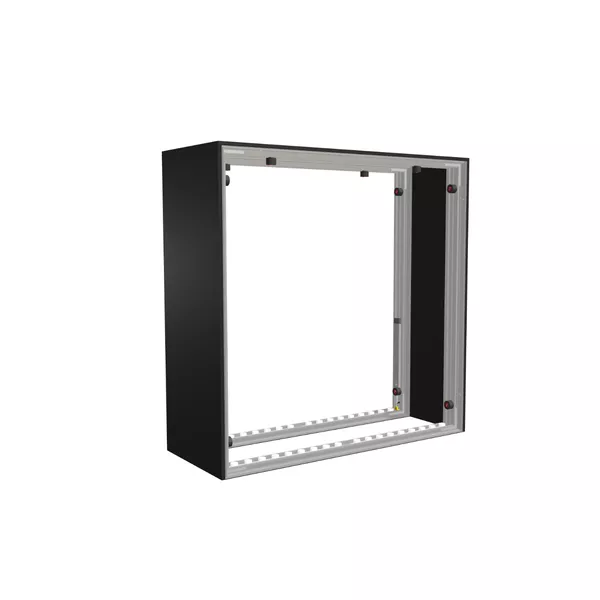 100x100cm - lada Modularico M100LED dwustronna pełna, czarna