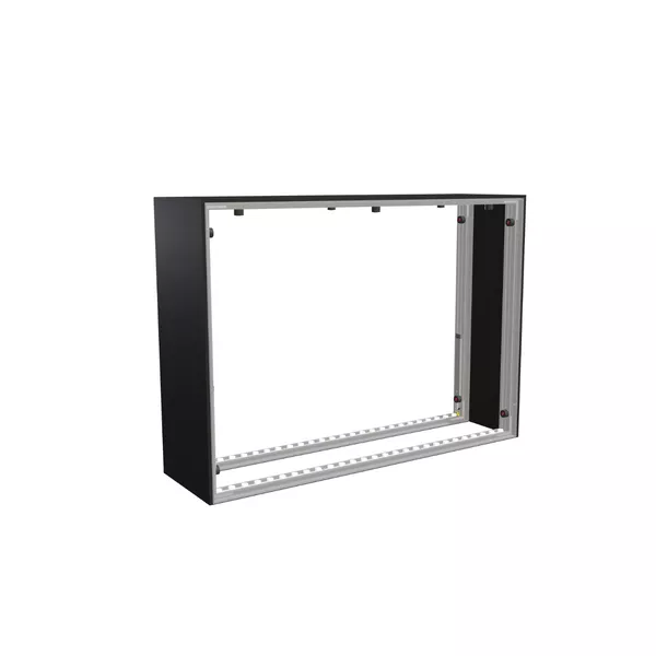 140x100cm - lada Modularico M100LED dwustronna pełna, czarna