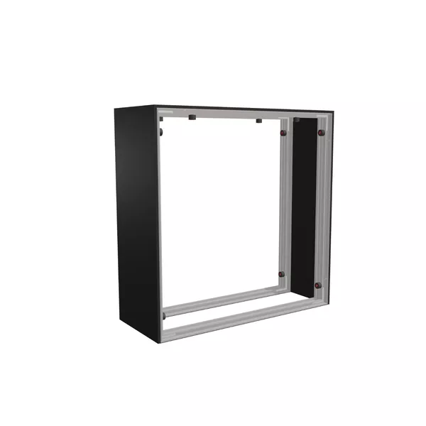 100x100cm - lada Modularico M100 dwustronna pełna, czarna