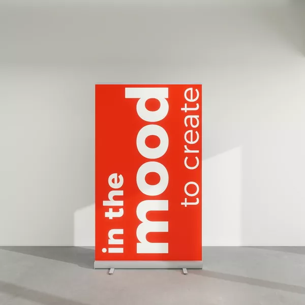 Roll-up Testudo 120cm, grafika Blockout Grayback