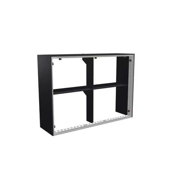 140x100cm - lada Modularico M100LED, czarna